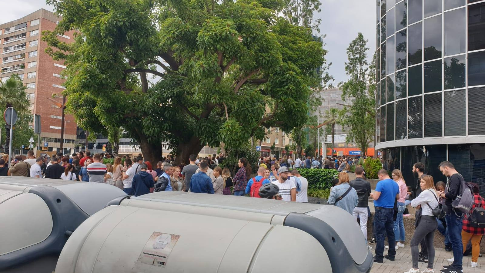 Alegeri europarlamentare. Coada Barcelona - 5