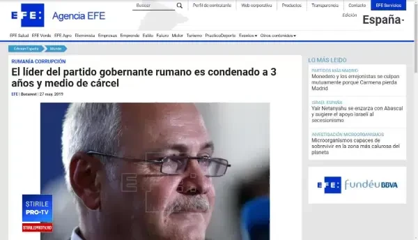 Presa străină, despre condamnarea lui Liviu Dragnea: Cariera politică s-a încheiat