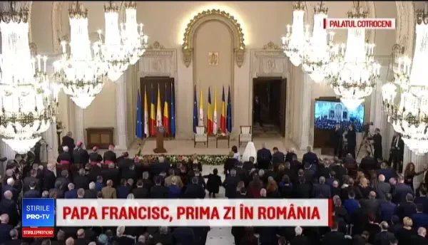 Iohannis, mesaj la Cotroceni pentru Papa Francisc: ”Este o mare bucurie pentru mine”