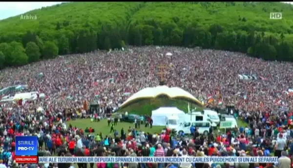 Cum a început pelerinajul de la Şumuleu Ciuc, cel mai mare din estul Europei