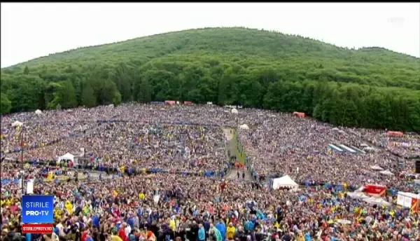 Singurul pelerin care a rezistat să parcurgă drumul Budapesta - Șumuleu Ciuc pe jos