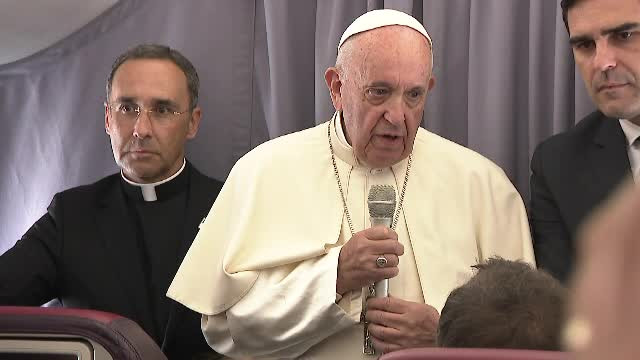 Interviu cu Papa Francisc, din avion, după vizita din Rom&acirc;nia