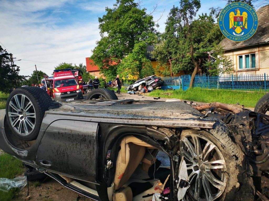 Accident cu un mort, în Satu Mare. Un bărbat a rămas fără mână
