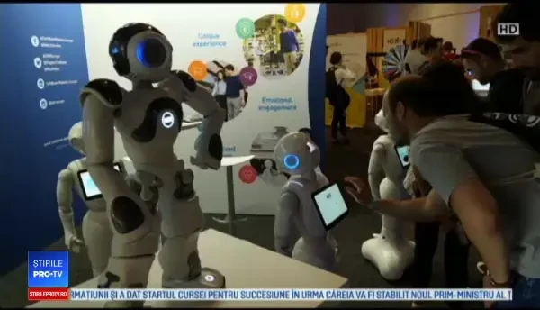 Roboți umanoizi prezentați la cel mai mare târg hi-tech din lume