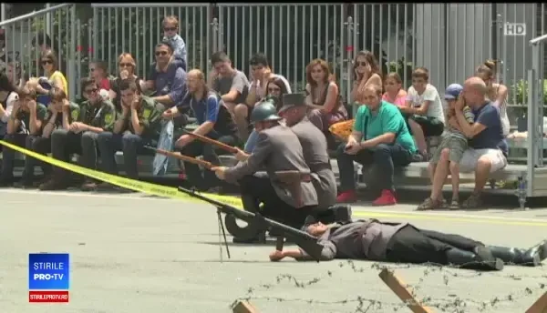 Reprezentație inedită pregătită de militarii din Garda Națională pentru copii și adulți