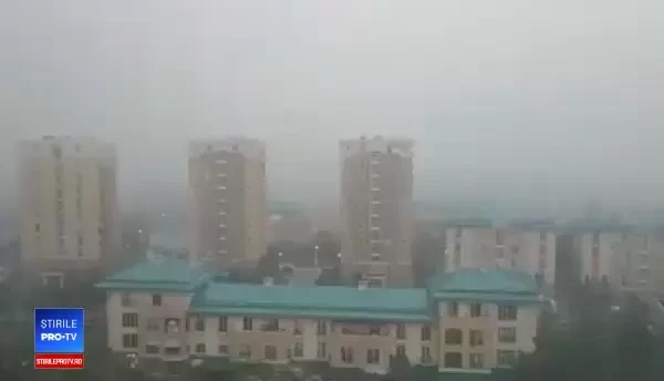 Furtună în București