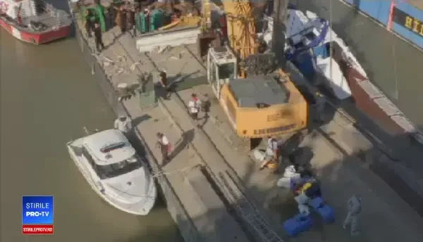 Nava scufundată la Budapesta, scoasă la suprafață. 28 de oameni au murit