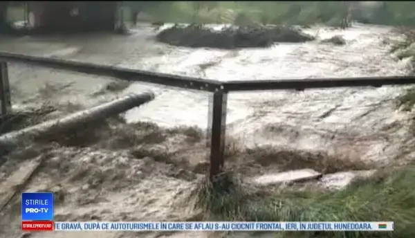 Animale omorâte și mașini purtate de viituri. Ce a găsit un pompier când a ajuns acasă