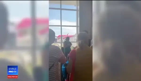 Mărturia pasagerilor care au stat peste 20 de ore în aeroportul din Constanța