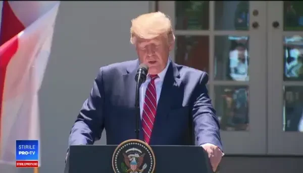 Un F35 a survolat Casa Albă, chiar sub privirile lui Trump. Ce s-a întâmplat la Washington