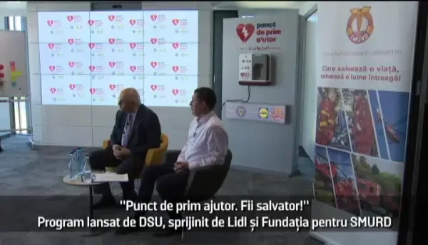 (P) Lidl sprijină programul național „Punct de prim ajutor. Fii salvator!”