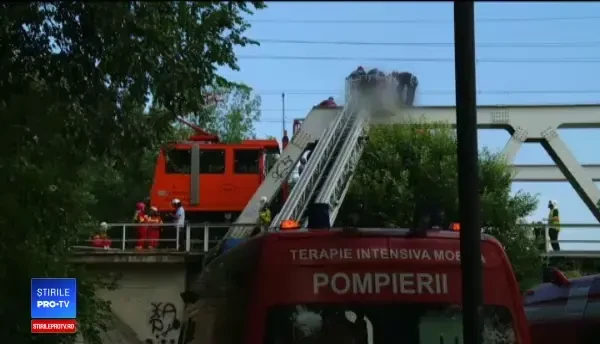 Filmul incidentului din Herăstrău în urma căruia un adolescent a suferit arsuri extrem de grave
