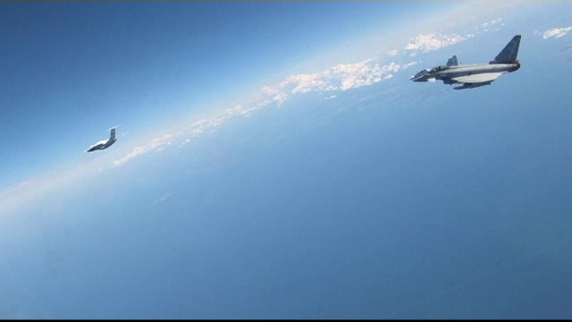 Momentul în care mai multe avioane militare rusești sunt interceptate în Estonia