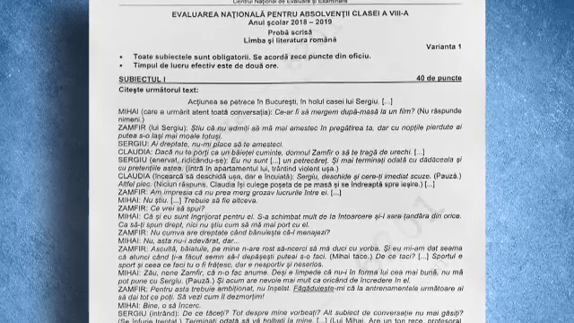 Premieră la Evaluarea Națională. Reacțiile elevilor când au văzut subiectele