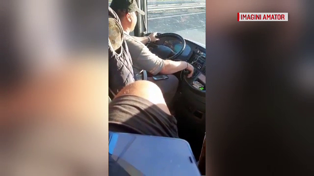 Coșmarul trăit de 40 de români în drum spre Spania. Cum au fost filmați șoferii autocarului