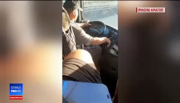 Coșmarul trăit de 40 de români care au mers în Spania. Cum au fost filmați șoferii autocarului