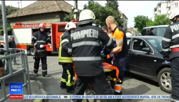Accident într-o intersecție nesemaforizată din Cluj-Napoca. Un şofer nevinovat a ajuns la spital