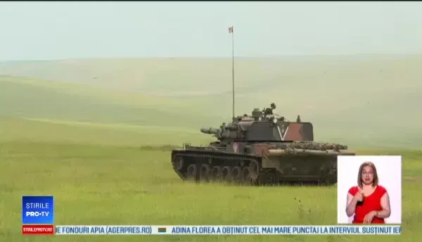 Exercițiu NATO cu arme reale și tancuri, la Galați: „Gata pentru pornirea la atac"