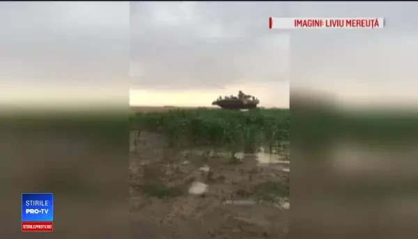 Reacția proprietarului terenurilor distruse de tancuri americane. Dezastrul a durat 4 ore