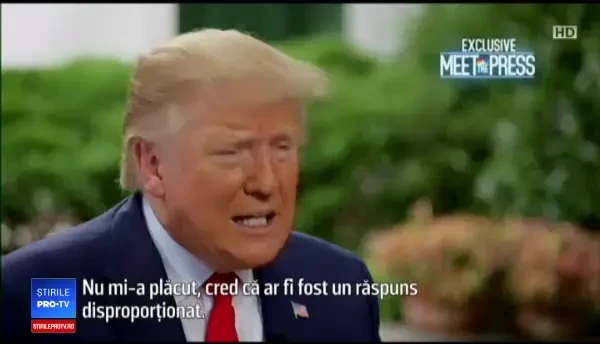 Preşedintele Trump a declarat că "nu vrea război cu Iranul", dar a avertizat că vor fi "distrugeri masive"