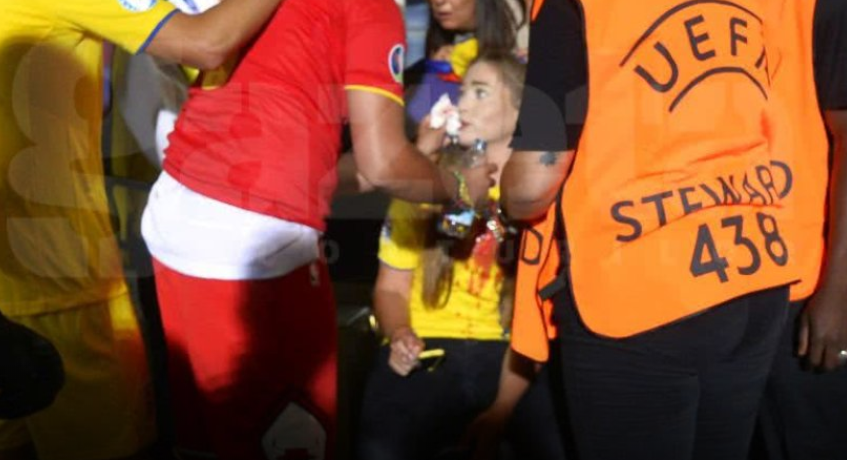 Iubita lui Cristi Manea, lovită de doi suporteri. Rădoi: ”Era devastat”