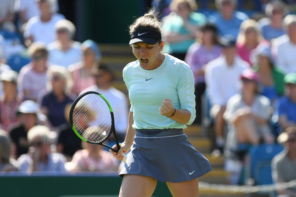 Simona Halep, calificată în sferturi la Eastbourne. „Nu ştii la ce să te aştepţi pe iarbă”
