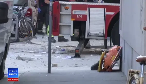 Explozie într-o clădire din centrul Vienei: „Este ca şi cum o bombă a zburat înăuntru”