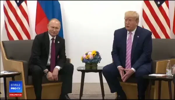 Trump, glumeț cu Putin la summitul din Japonia: ”Nu te amesteca în alegeri”