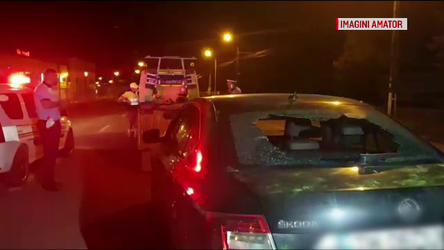 Focuri de armă pe A1, după ce un bărbat a forțat intrarea în țară. Descoperirea polițiștilor