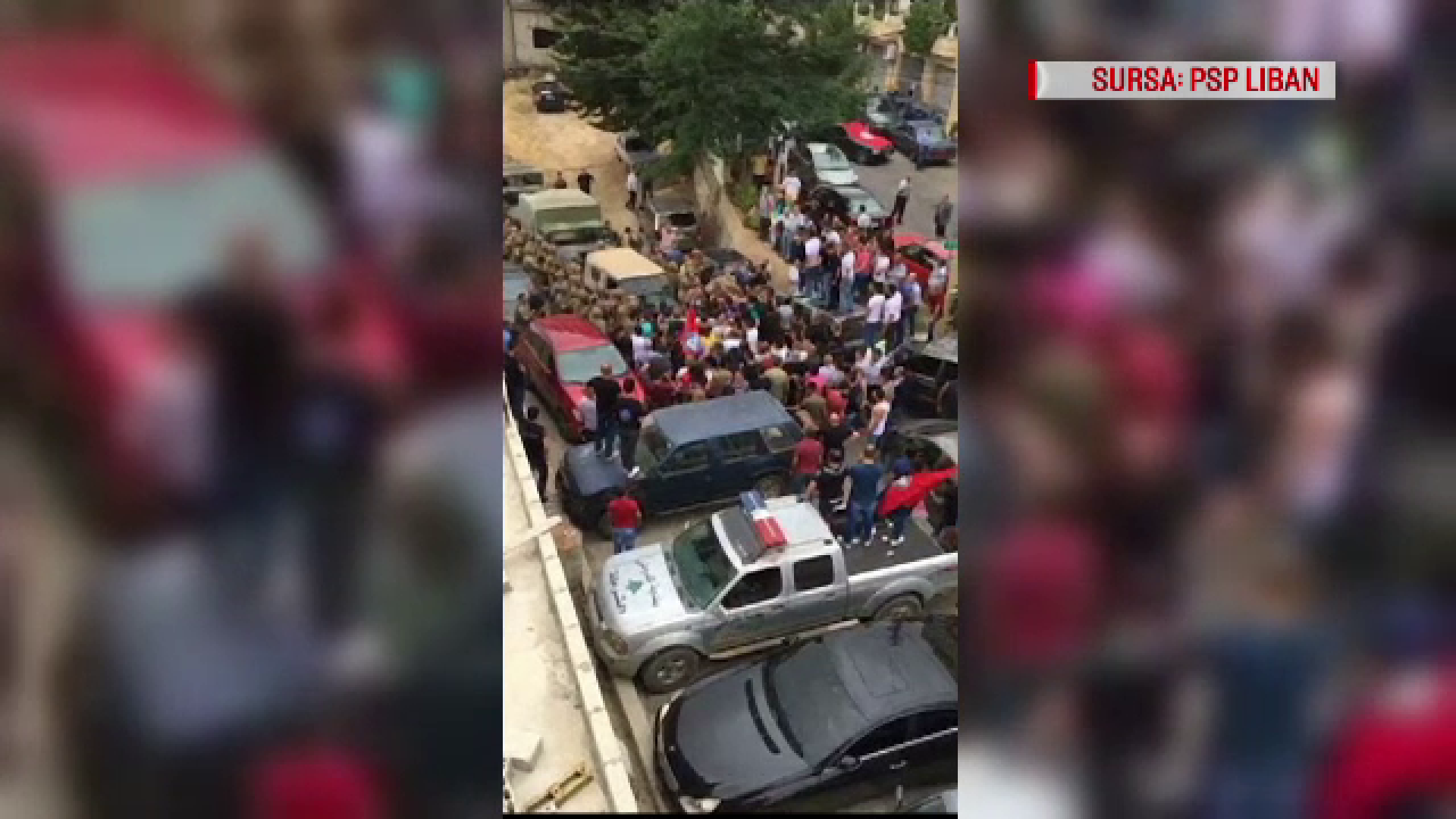 Ce s-a întâmplat cu cei care însoţeau coloana oficială a ministrului libanez imediat după atac