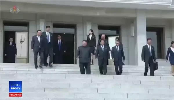 VIDEO cu imaginile difuzate de televiziunea de stat din Coreea de Nord cu Donald Trump