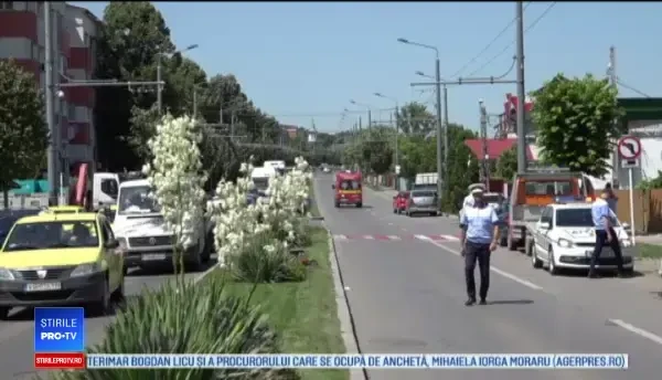 Bărbat din Vaslui, în comă după ce a traversat neregulamentar ca să tundă iarba