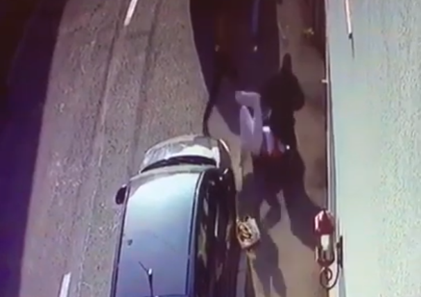 Om de afaceri bătut cu levierul în plină stradă, la Târgu Jiu. Cine ar fi agresorii