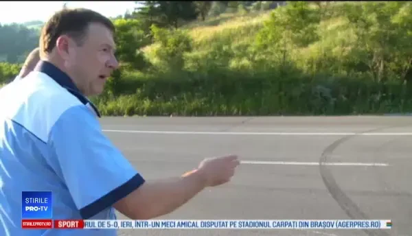 Sfârșit tragic pentru un motociclist. S-a dezechilibrat și a lovit un parapet