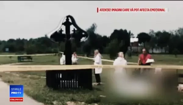 Filmul atacului din Timiș, unde un individ a atacat doi soți din senin. Ce spun martorii