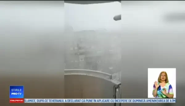Furtunile, la un pas să producă tragedii. ”M-am mutat cu câteva secunde înainte să cadă”
