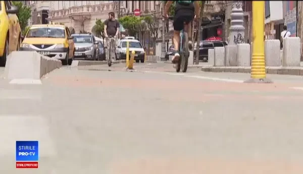 Incidente cu trotinete electrice în trafic. O tânără a fost lovită de o mașină