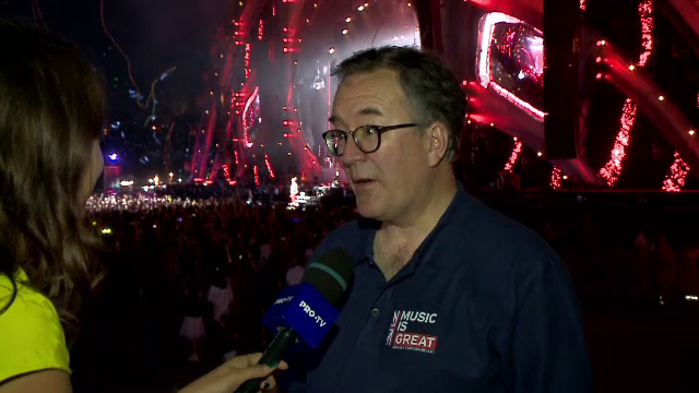 Ambasadorul UK la București, prezent la Neversea. Ce artist l-a impresionat