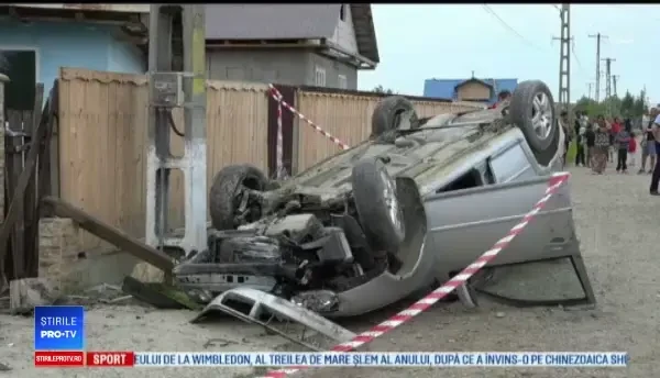 Răsturnare de situație. Fratele minorului care a murit la volan, în Vaslui, reținut