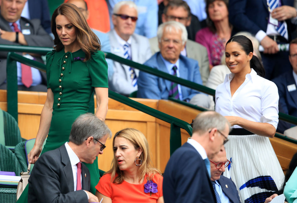 Kate si Meghan la finala Wimbledon 2019