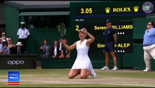 De ce a îngenuncheat Halep după finala de la Wimbledon. "Totul e minunat"