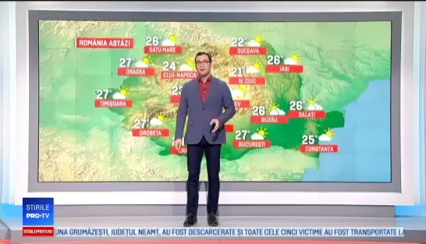 Vremea 16 iulie 2019. Regiunile în care temperaturile se mențin scăzute