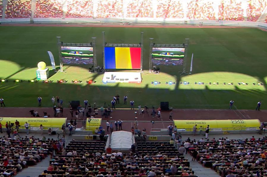 Simona Halep a prezentat românilor trofeul Wimbledon. Filmul finalei istorice și ceremonia de pe Arena Națională