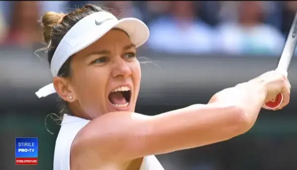 Simona Halep a prezentat pe Național Arena trofeul Wimbledon: "E trofeul nostru"