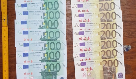 Un bărbat din Harghita a încercat să plătească cu euro şi dolari scrişi în chineză