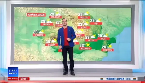 Vremea 19 iulie 2019. Locurile unde temperaturile scad până la 10 grade