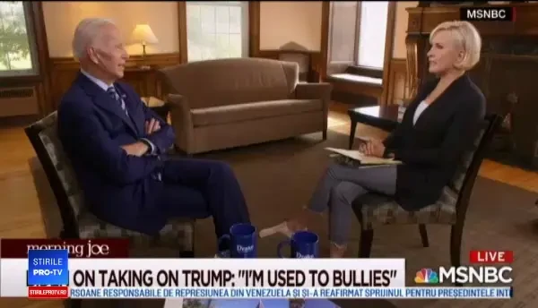 Biden l-a provocat pe Trump la un concurs de flotări. "Hai, omule! Câte zici că faci?"