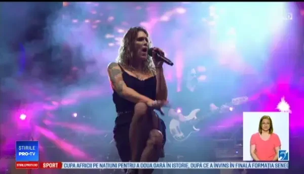 Cântăreața Beth Hart a magnetizat publicul la festivalul de blues de la Brezoi