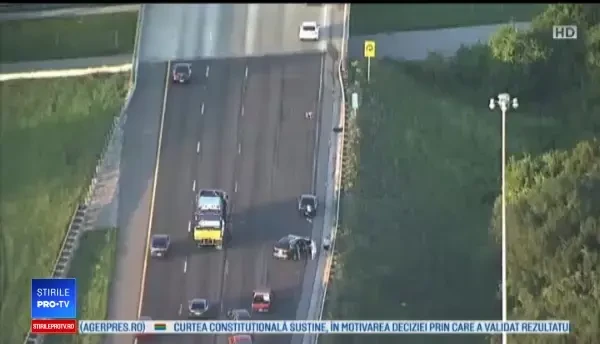 Aventură ca în filme pentru un cățel din SUA. Cum a fost filmat din elicopter