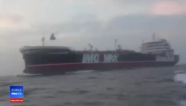 Momentul în care trupele de elită ale Iranului sechestrează petrolierul britanic
